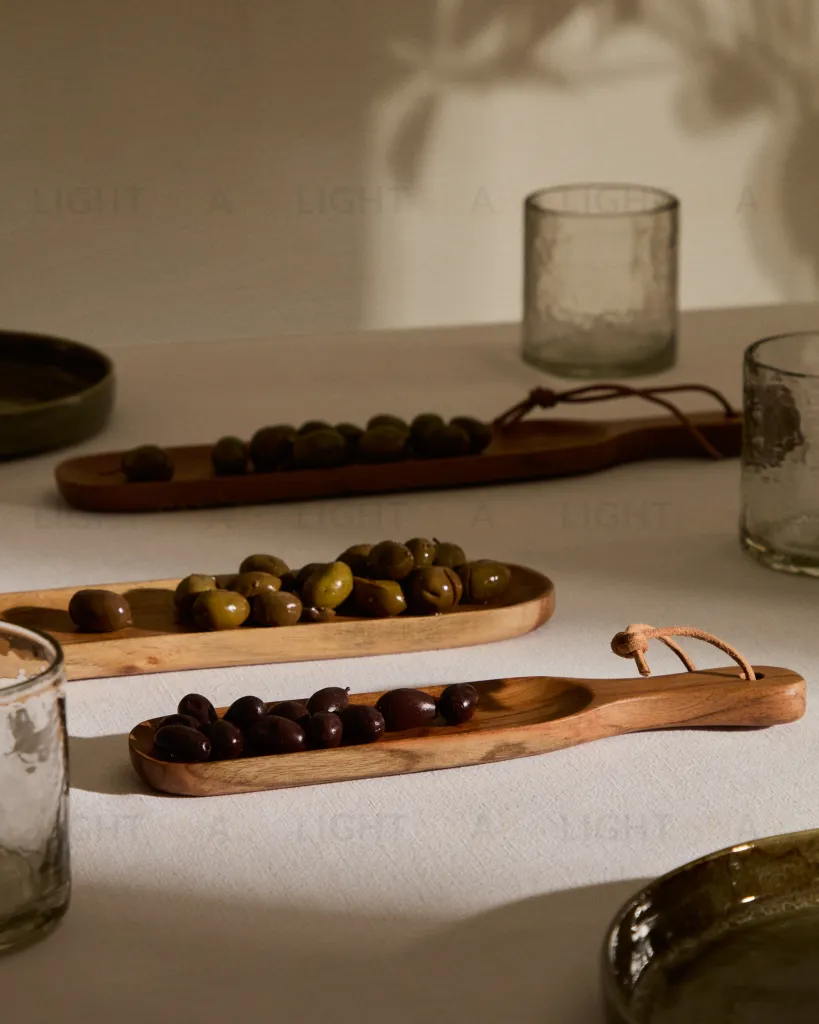 Selvira набор из 3 сервировочных досок из дерева акации 191324