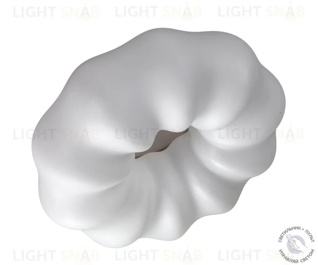 Потолочный светильник ZORTES SOFT ZRS.1118.3, Мощность - 34Вт, Тип лампы: LED, В -170мм / Ш - 440мм / Ш - ø440мм ZRS.1118.3