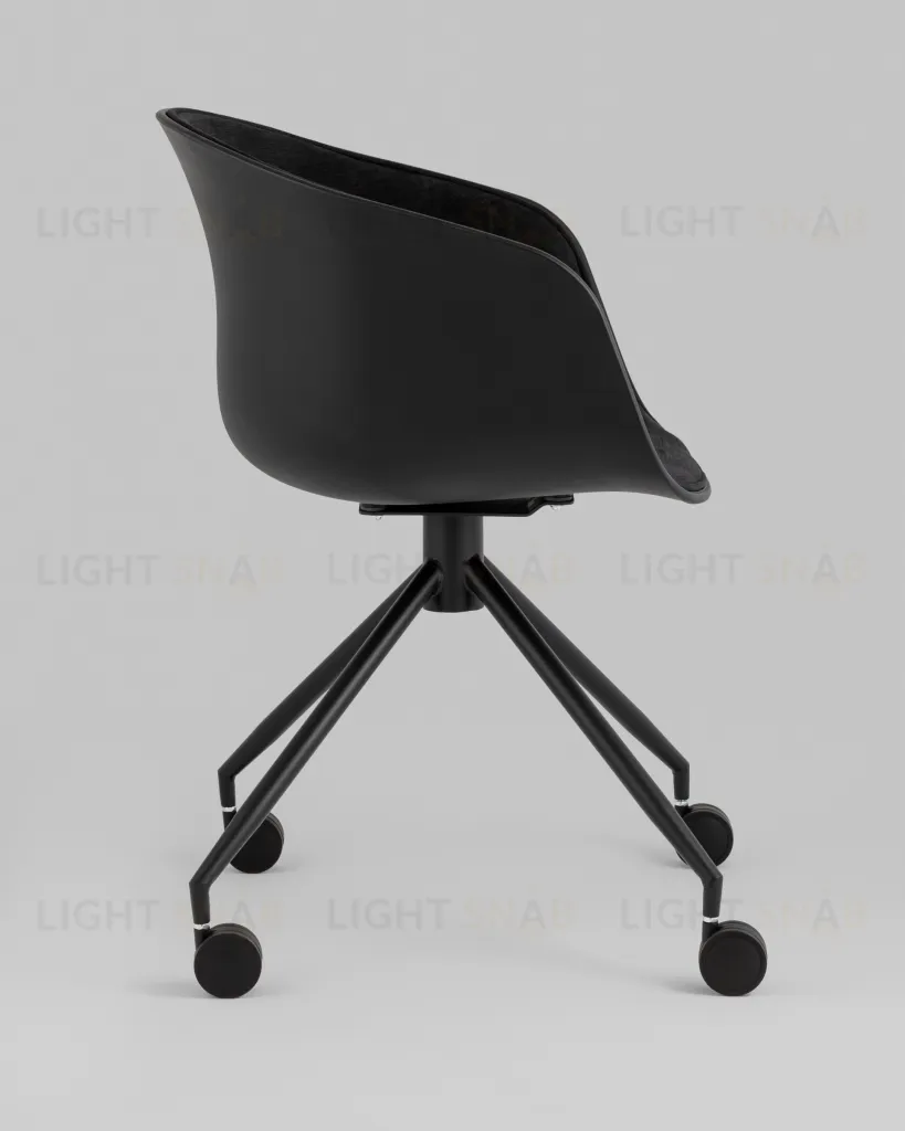 Кресло офисное LIBRA рогожка черный УТ000038152