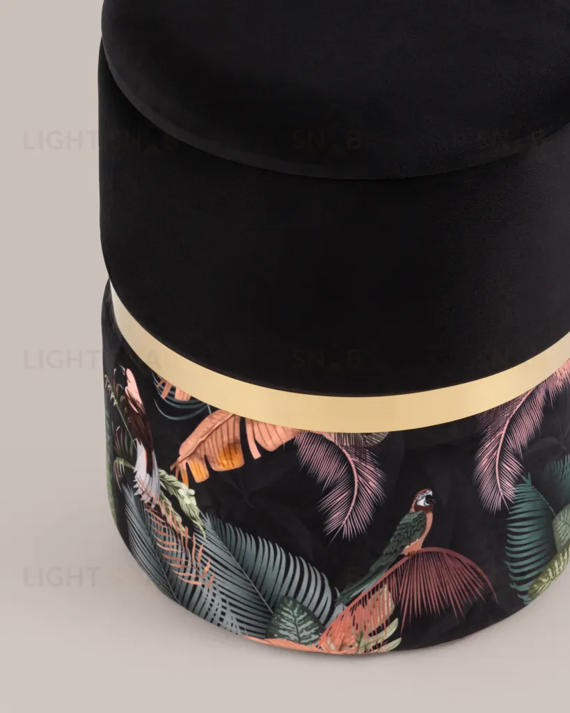 Пуф Кэрри с ящиком велюр Tropic УТ000037324