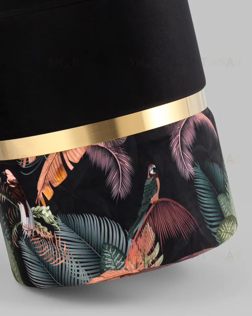 Пуф Кэрри с ящиком велюр Tropic УТ000037324