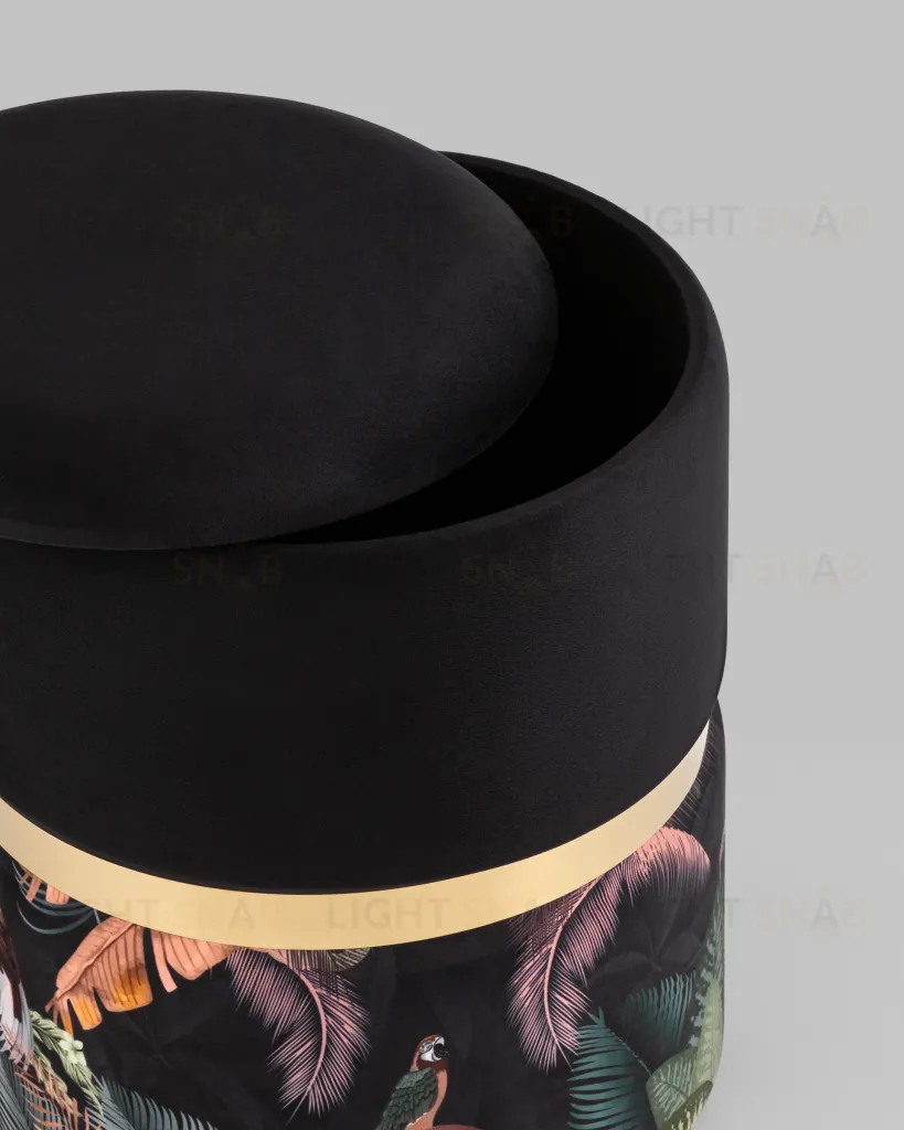 Пуф Кэрри с ящиком велюр Tropic УТ000037324