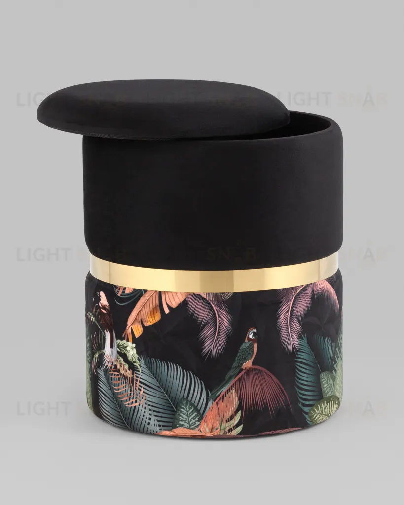 Пуф Кэрри с ящиком велюр Tropic УТ000037324