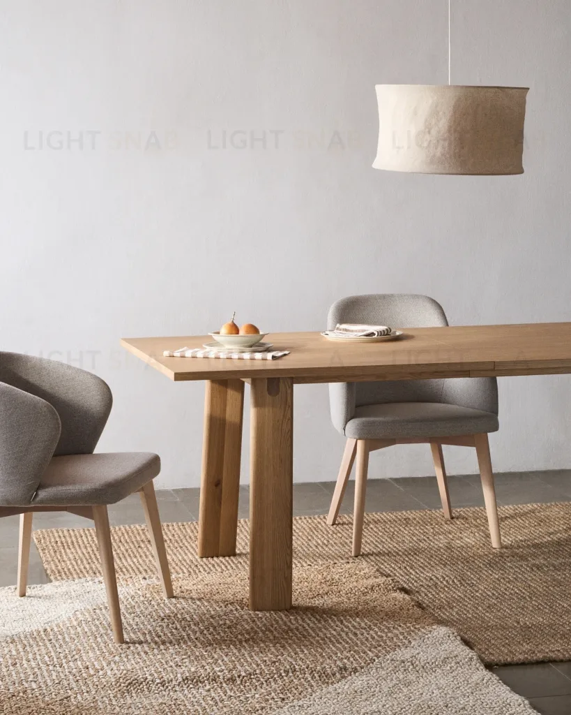 Стул Darice из коричневой синели с ножками в темной отделке 181596