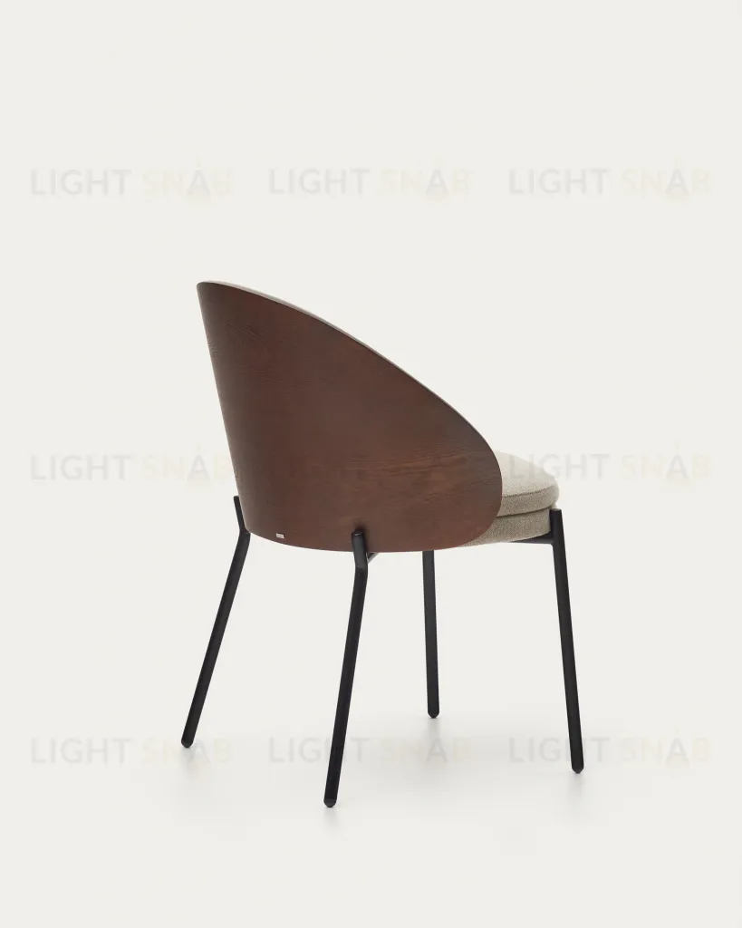 Стул Eamy светло-коричневый из шпона ясеня с отделкой венге 150949