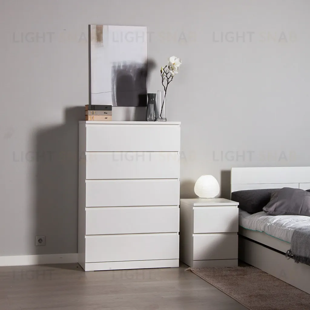 S00951 Варма 5 комод 80х123х40, белый S00951