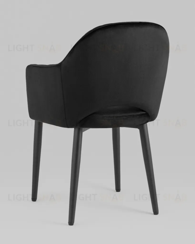 Стул Венера диамант велюр черный УТ000038256