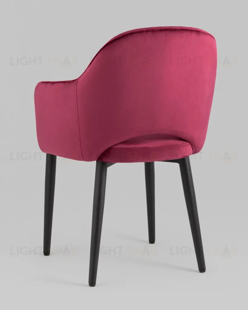 Стул Венера диамант велюр бордовый УТ000038255