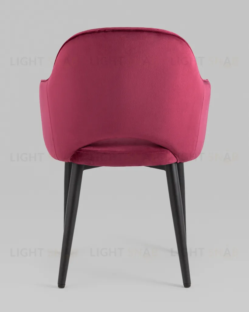 Стул Венера диамант велюр бордовый УТ000038255