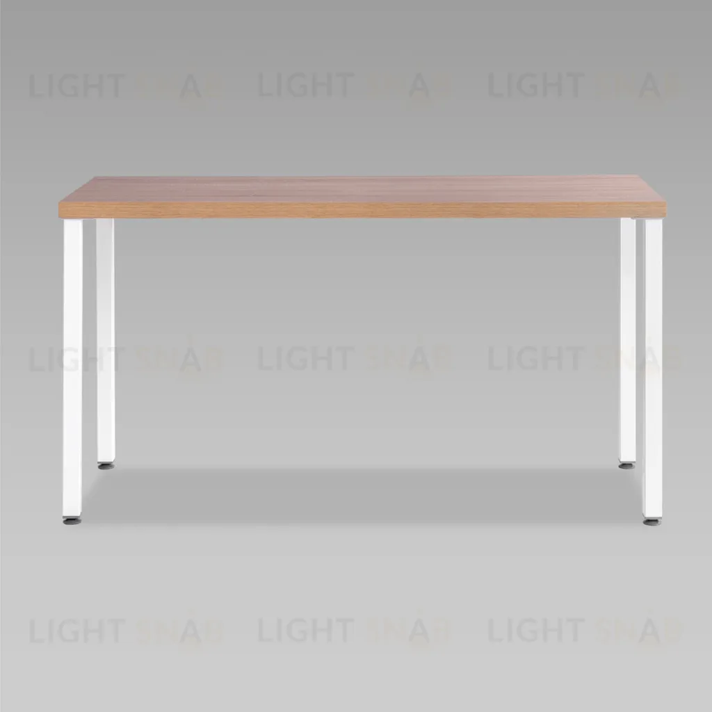 Стол письменный Ингар 2/ТТ 140x75x55, дуб беленый/белый S00913