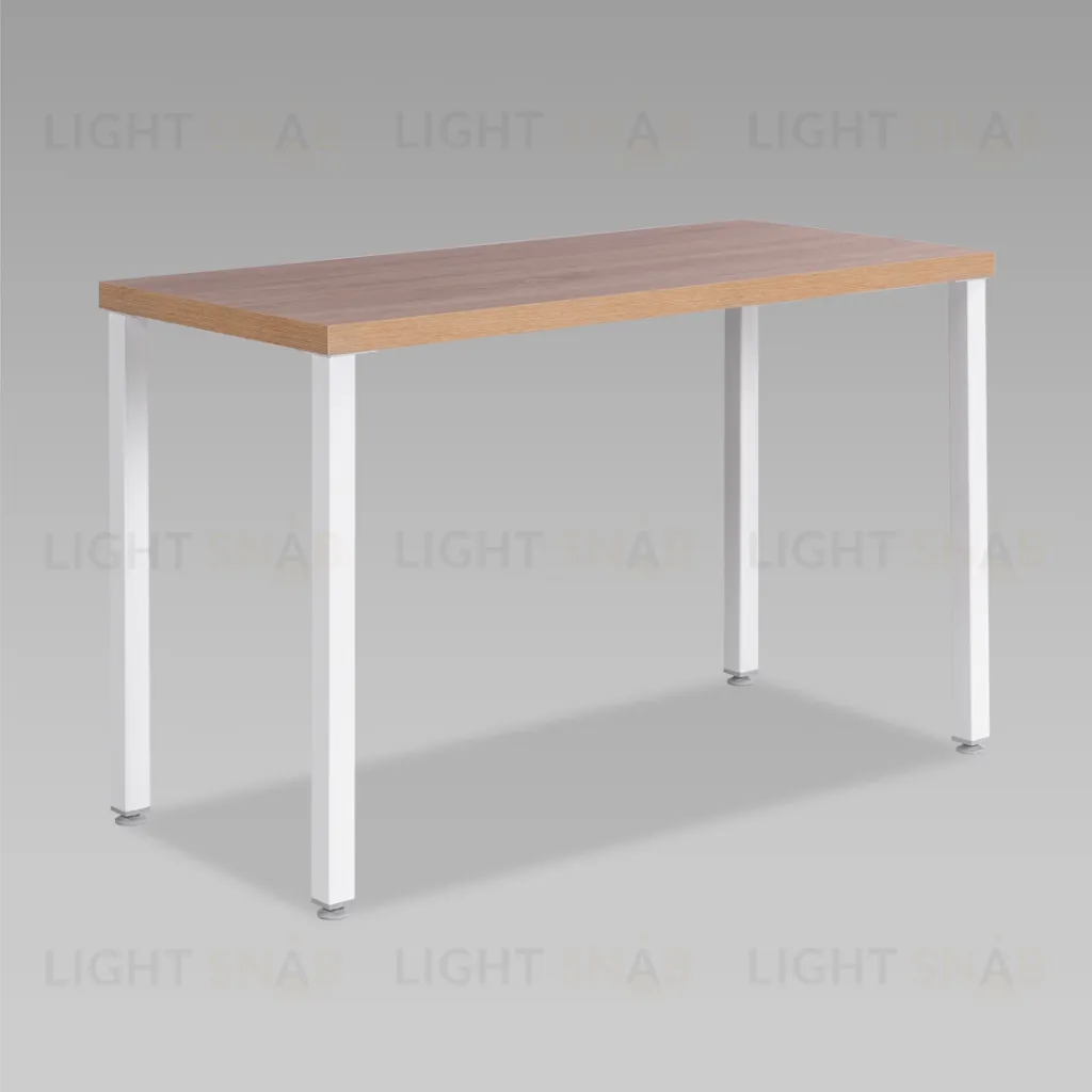 Стол письменный Ингар 1/ТТ 120x75x55, дуб беленый/белый S00890