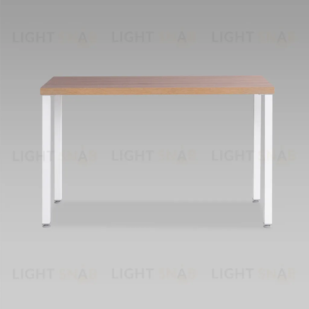 Стол письменный Ингар 1/ТТ 120x75x55, дуб беленый/белый S00890