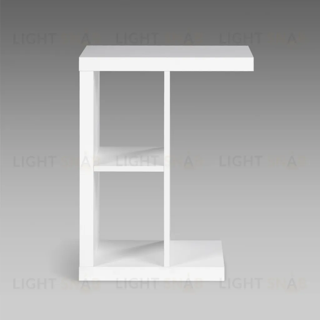 Приставной стол Энкель Т, тамбурат, цвет белый S00166