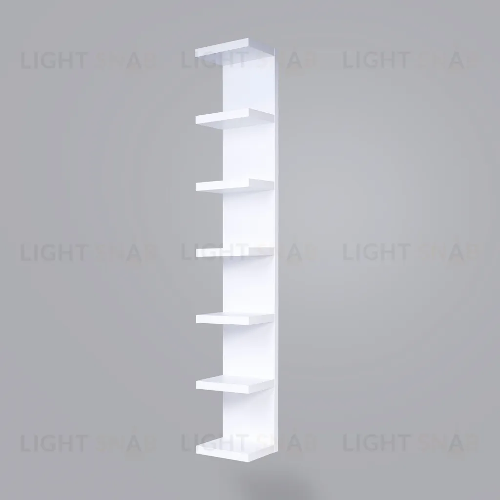 Полка настенная Фора 190Е белая S00777