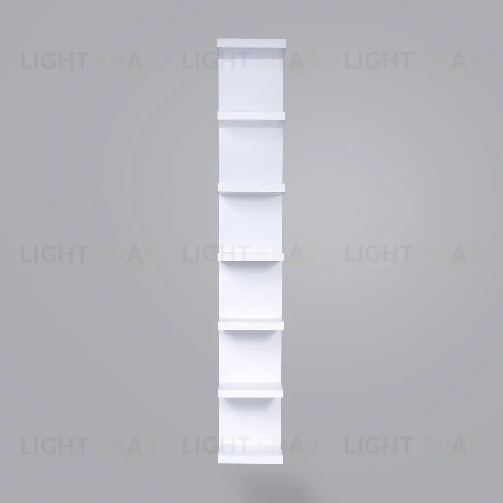 Полка настенная Фора 190Е белая S00777