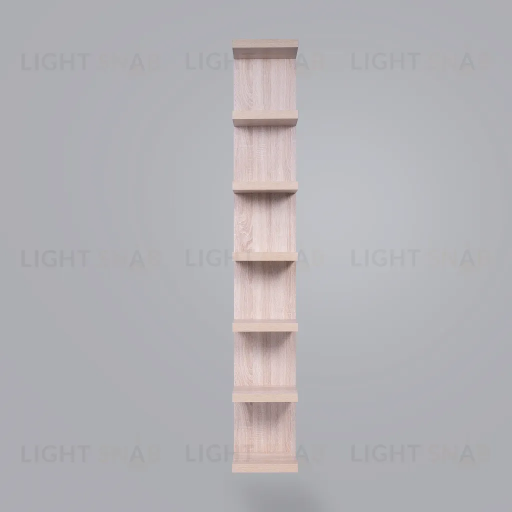 Полка настенная Фора 190Е, цвет дуб беленый S00784