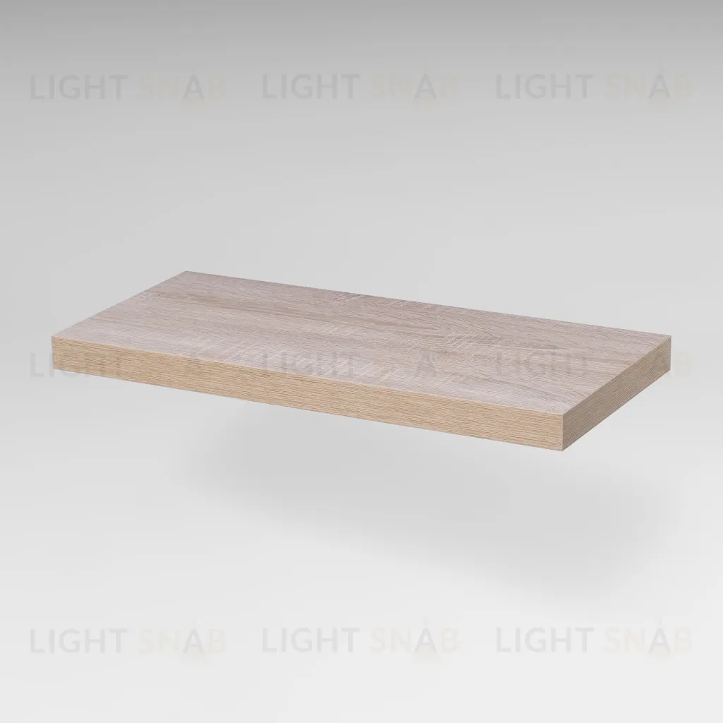 Полка настенная Фора 1.9, тамбурат, цвет дуб беленый S00746