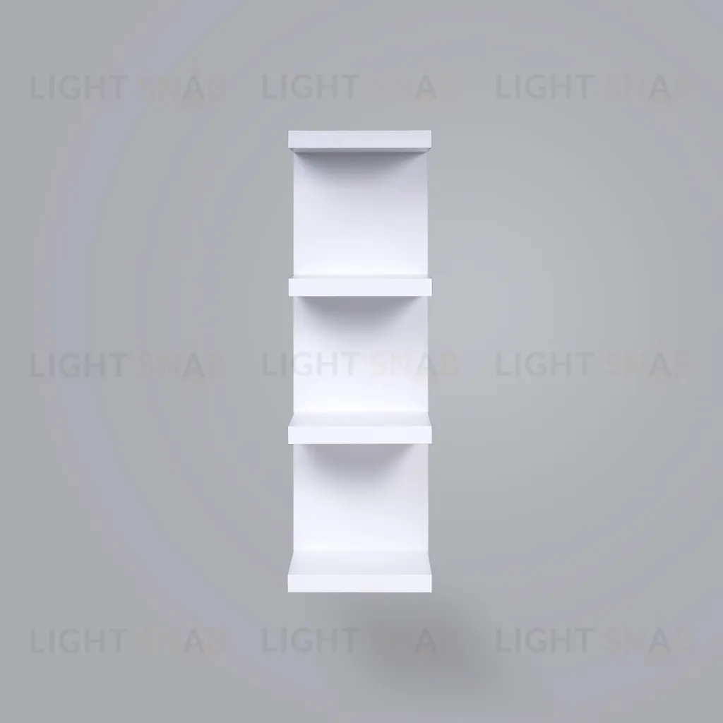 Полка настенная Фора 100Е белая S00753