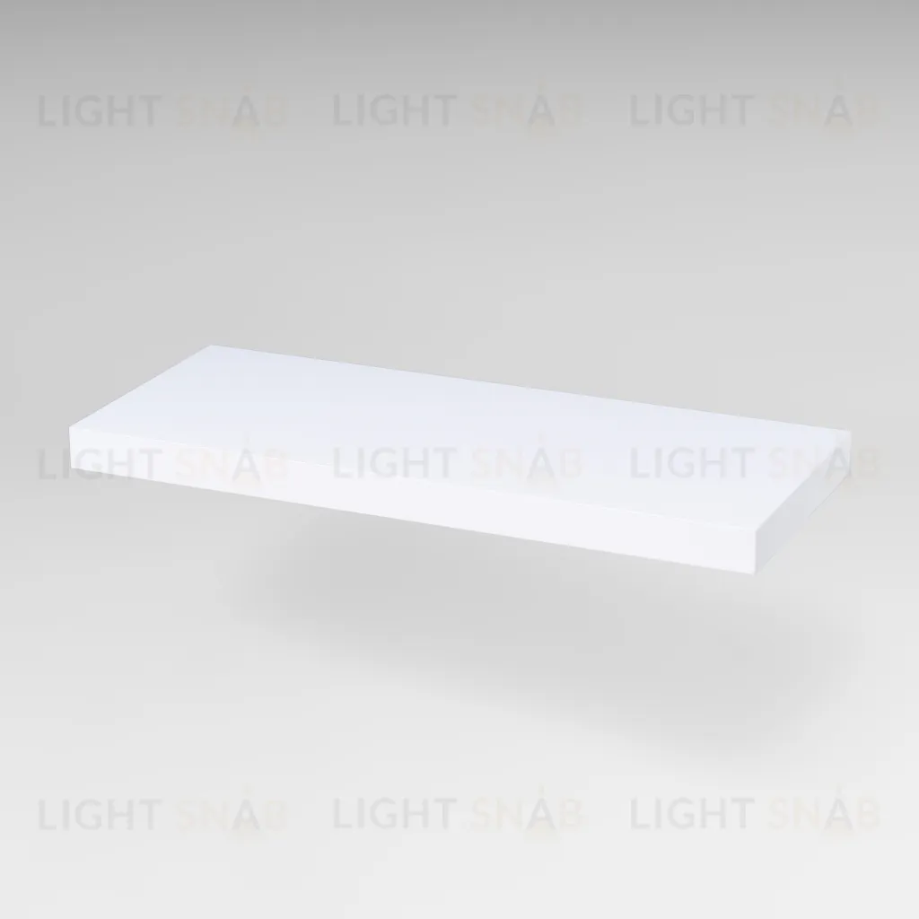 Полка настенная Фора 1.9, тамбурат, цвет белый S00104