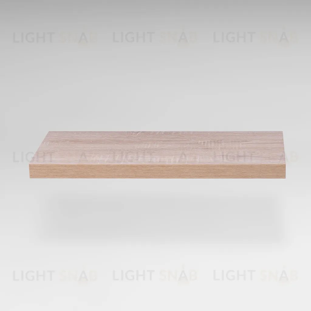 Полка настенная Фора 1.6, тамбурат, цвет дуб беленый S00739