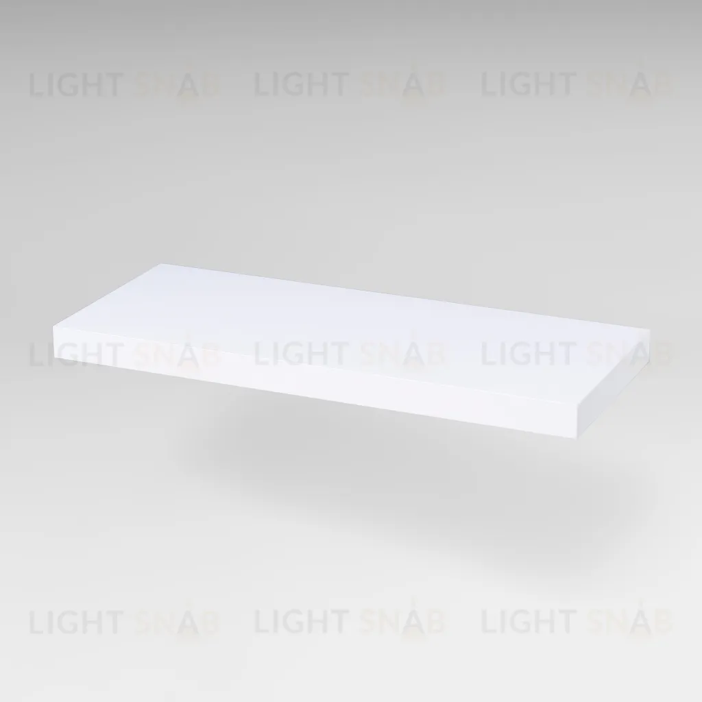 Полка настенная Фора 1.6, тамбурат, цвет белый S00098