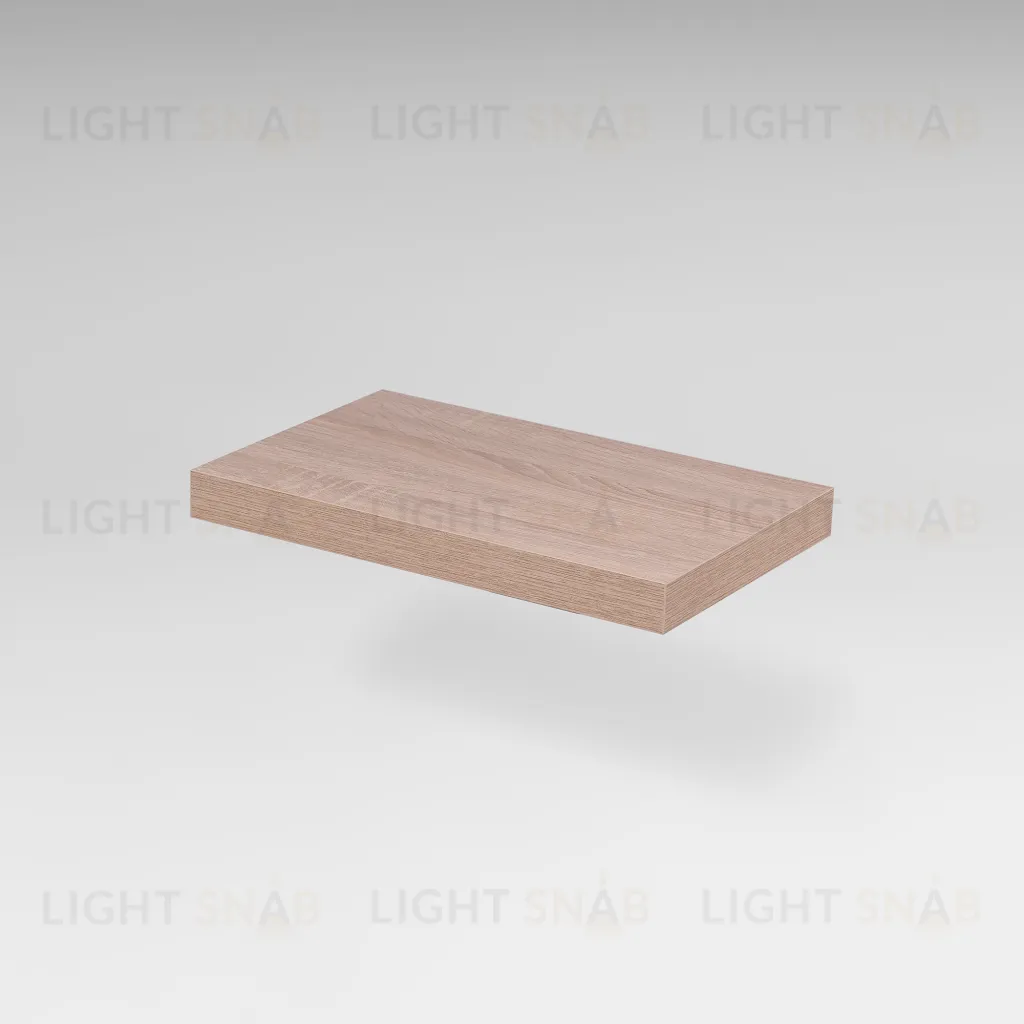 Полка настенная Фора 1.4, тамбурат, цвет дуб беленый S00722