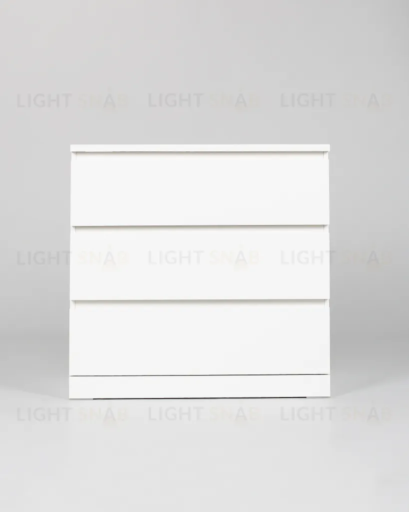 Комод Варма 3 с тремя выдвижными ящиками, цвет белый S00203