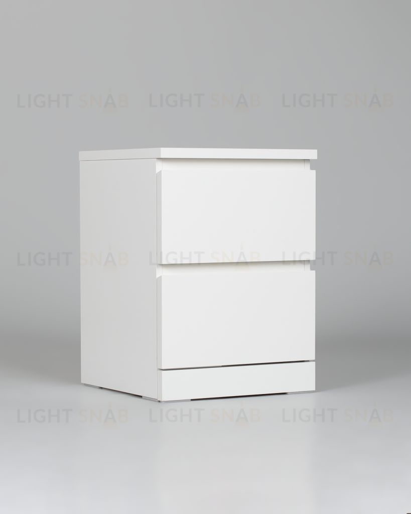 Комод Варма 2 с двумя выдвижными ящиками, цвет белый S00173