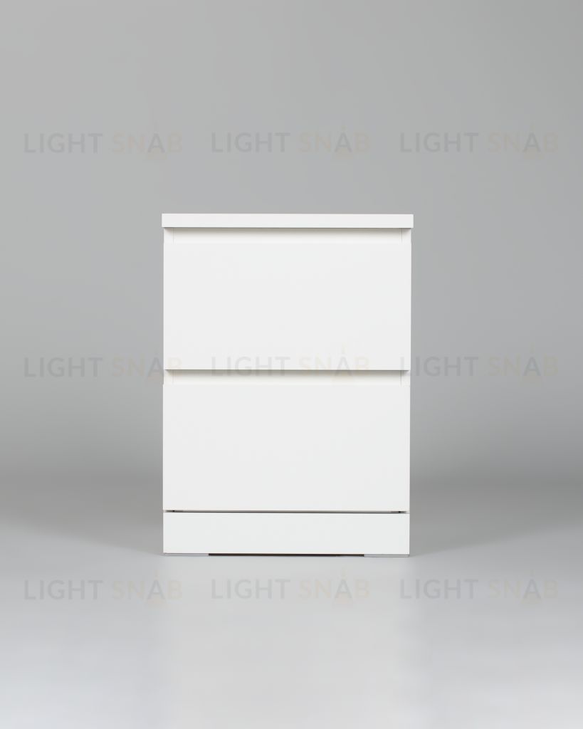 Комод Варма 2 с двумя выдвижными ящиками, цвет белый S00173