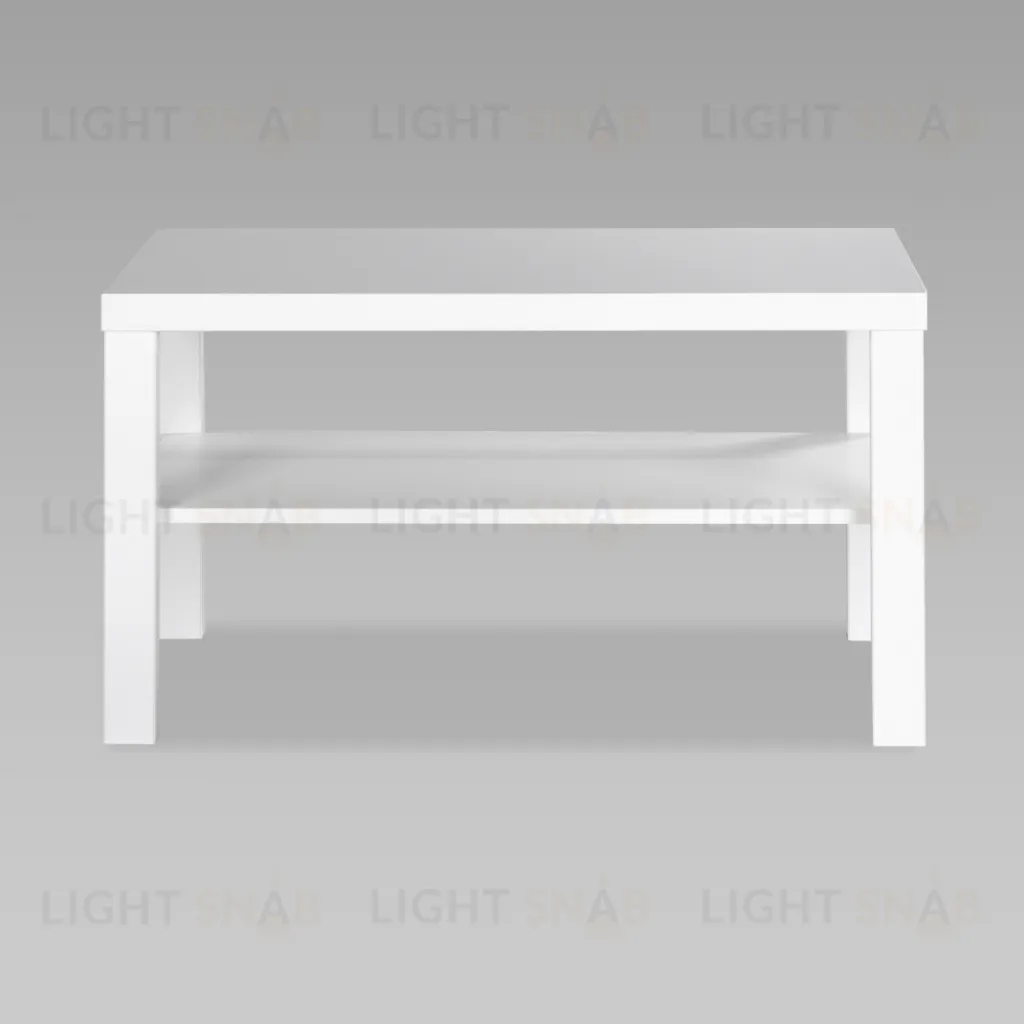 Журнальный стол Энкель 82, тамбурат, цвет белый S00128