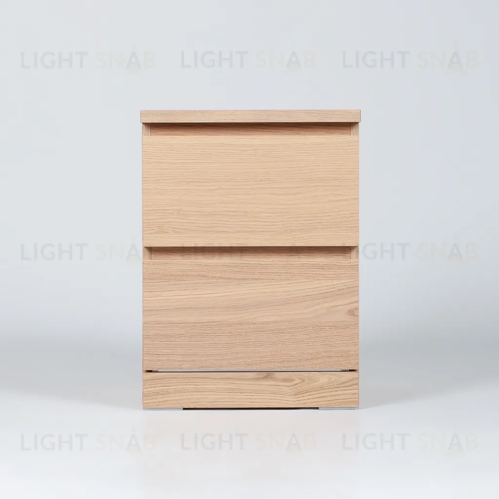 Комод Варма 2  с двумя выдвижными ящиками, цвет дуб белёный S00197