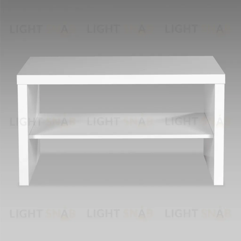 Журнальный стол Энкель 82С, тамбурат, цвет белый S00135