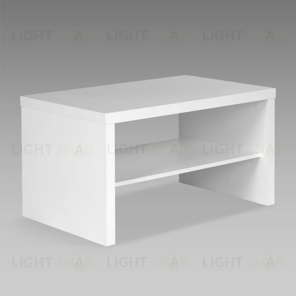 Журнальный стол Энкель 82С, тамбурат, цвет белый S00135