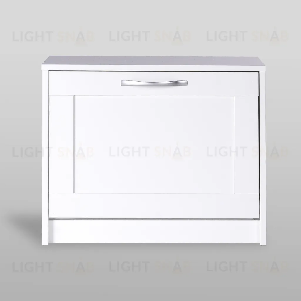 Тумба СИРИУС с откидной полкой для обуви, цвет белый 2.02.10.420.1