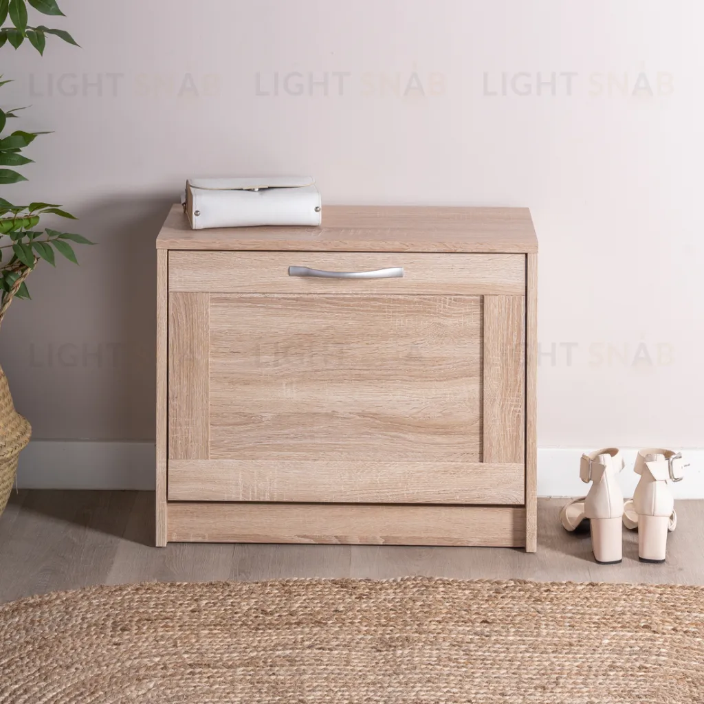 Тумба СИРИУС с откидной полкой для обуви, цвет Дуб Сонома 2.02.10.420.3