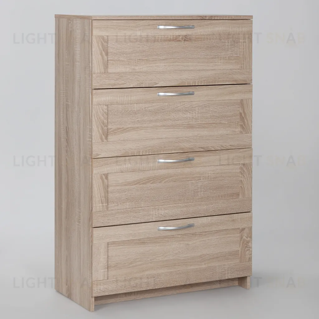 Комод СИРИУС с четырьмя ящиками, цвет Дуб Сонома 2.02.02.060.3
