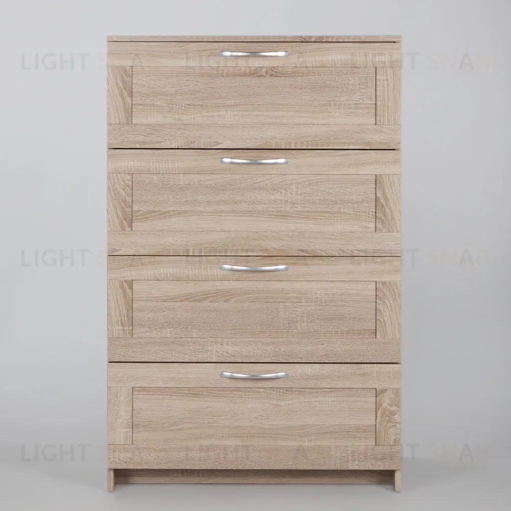 Комод СИРИУС с четырьмя ящиками, цвет Дуб Сонома 2.02.02.060.3