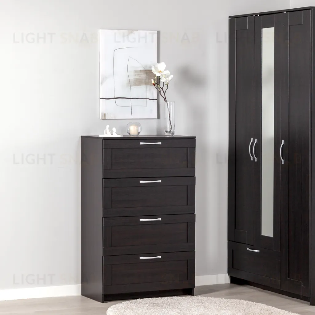 Комод СИРИУС с четырьмя ящиками, цвет Дуб Венге 2.02.02.060.5