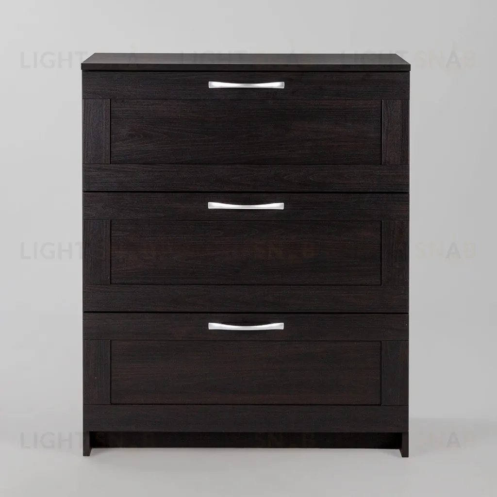 Комод СИРИУС с тремя ящиками, цвет Дуб Венге 2.02.02.050.5