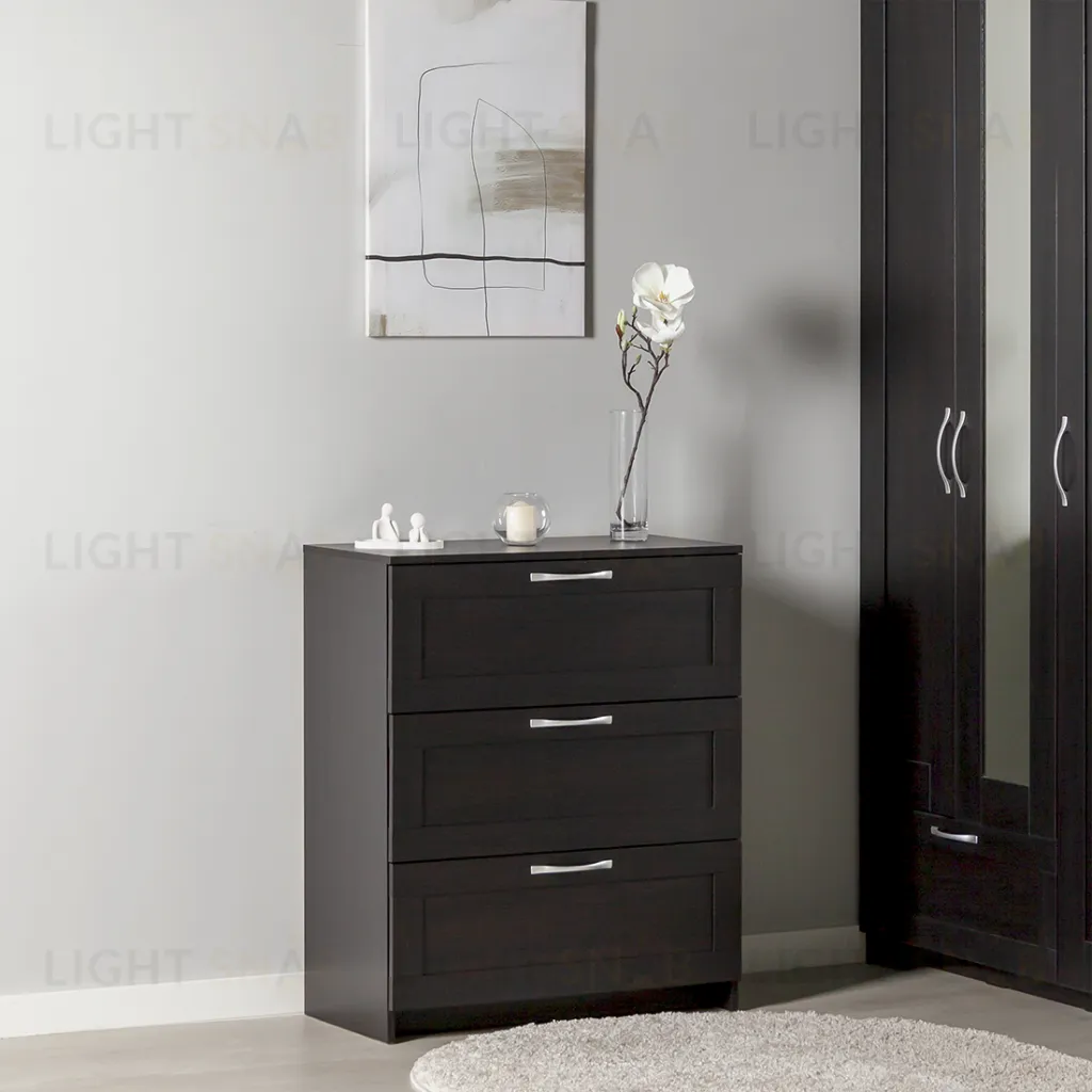 Комод СИРИУС с тремя ящиками, цвет Дуб Венге 2.02.02.050.5