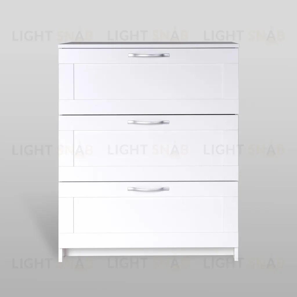 Комод СИРИУС с тремя ящиками, цвет белый 2.02.02.050.1