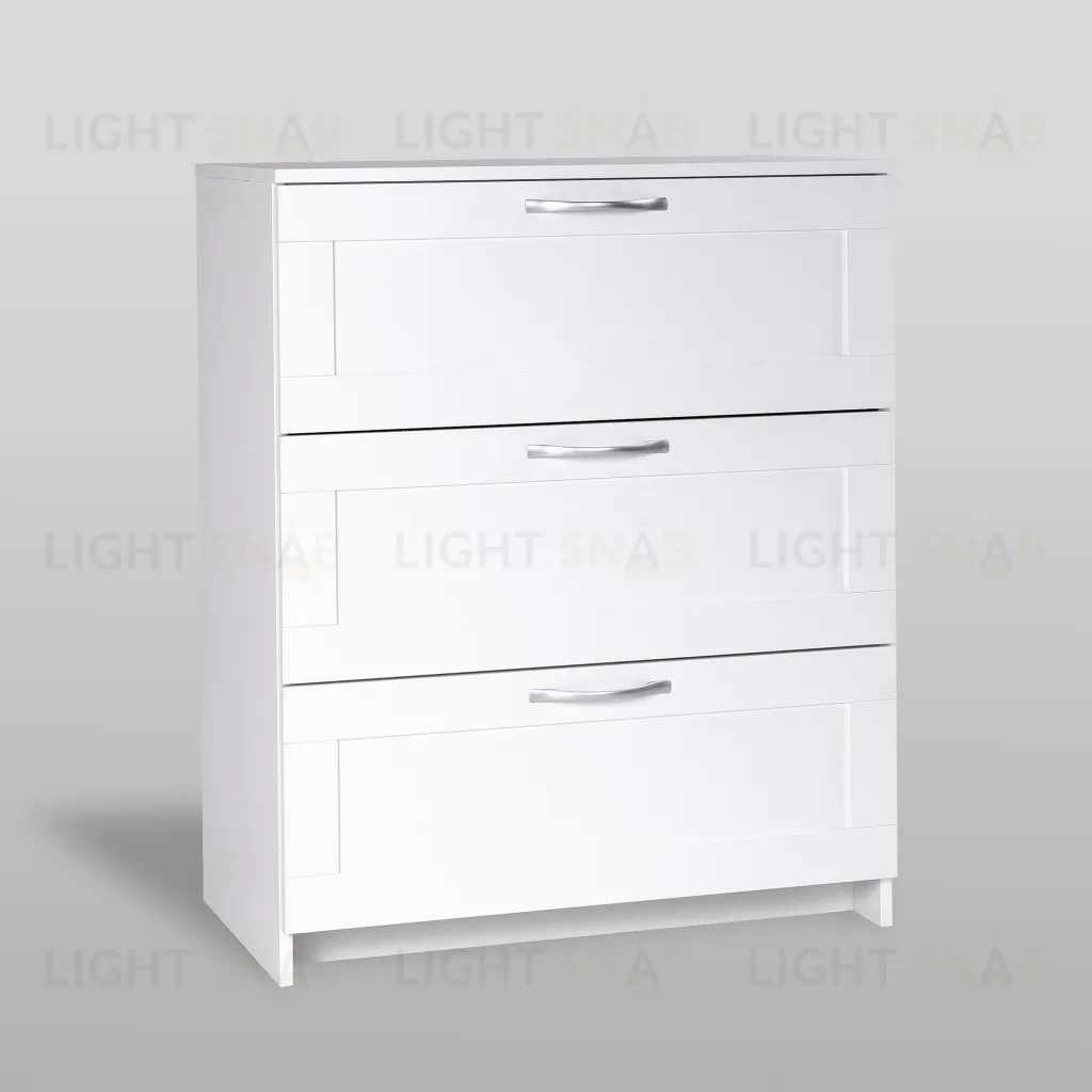 Комод СИРИУС с тремя ящиками, цвет белый 2.02.02.050.1