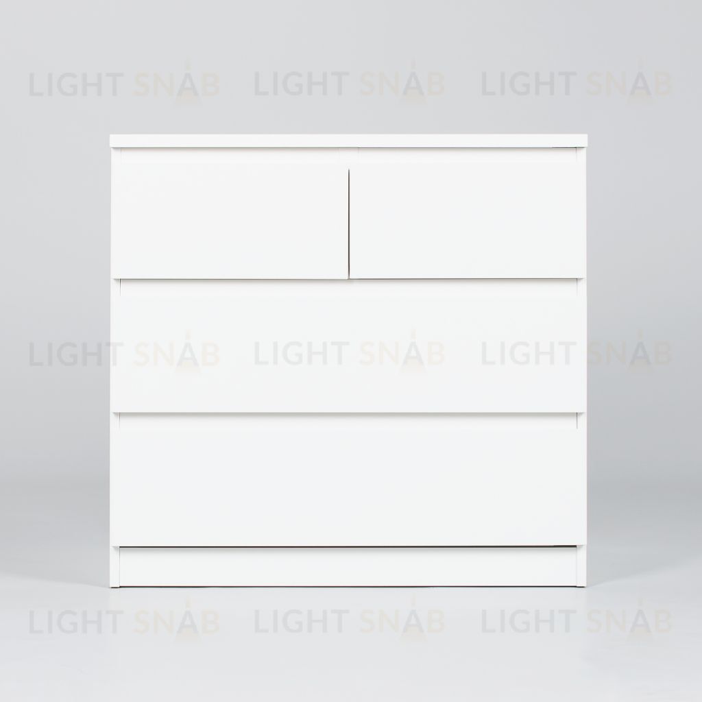 Комод МАЛЬТА с четырьмя выдвижными ящиками, цвет белый 2.05.02.050.1