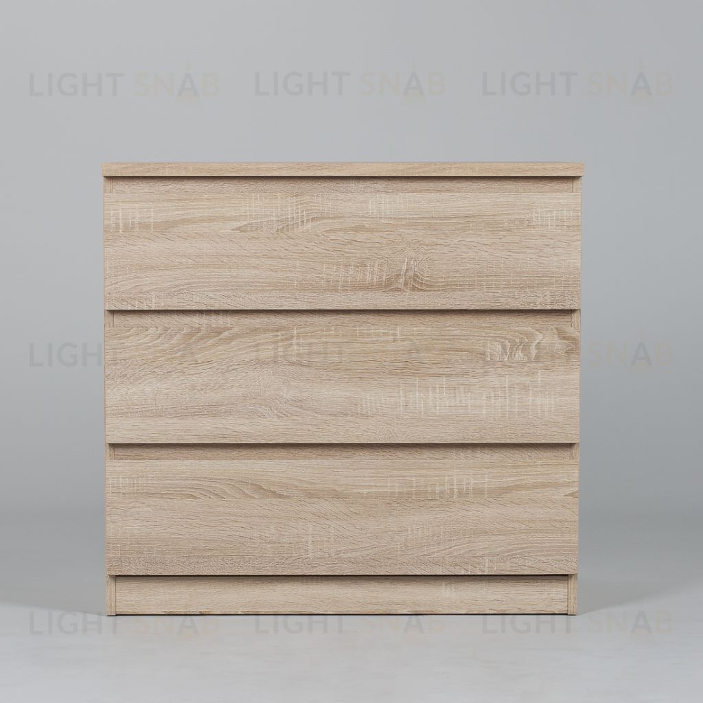 Комод МАЛЬТА с тремя выдвижными ящиками, цвет Дуб Сонома 2.05.02.040.3