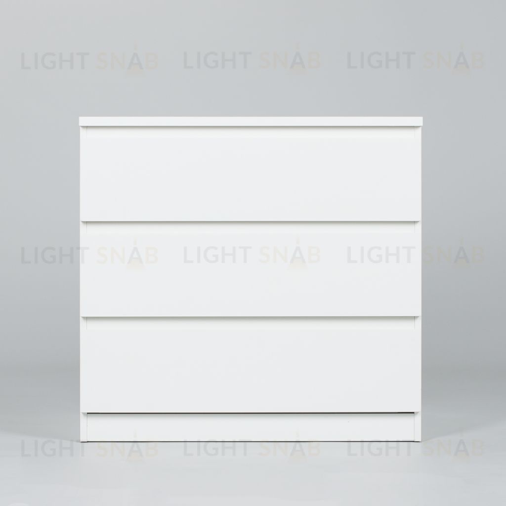 Комод МАЛЬТА с тремя выдвижными ящиками, цвет белый 2.05.02.040.1