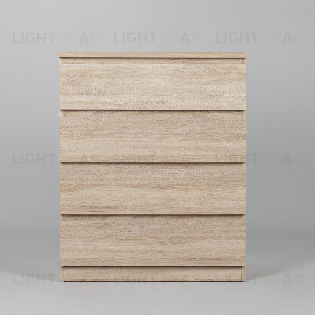 Комод МАЛЬТА высокий с четырьмя выдвижными ящиками, цвет Дуб Сонома 2.05.02.070.3