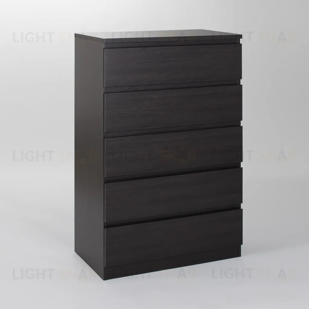 Комод МАЛЬТА высокий с пятью одинаковыми выдвижными ящиками, цвет Дуб Венге 2.05.02.090.5
