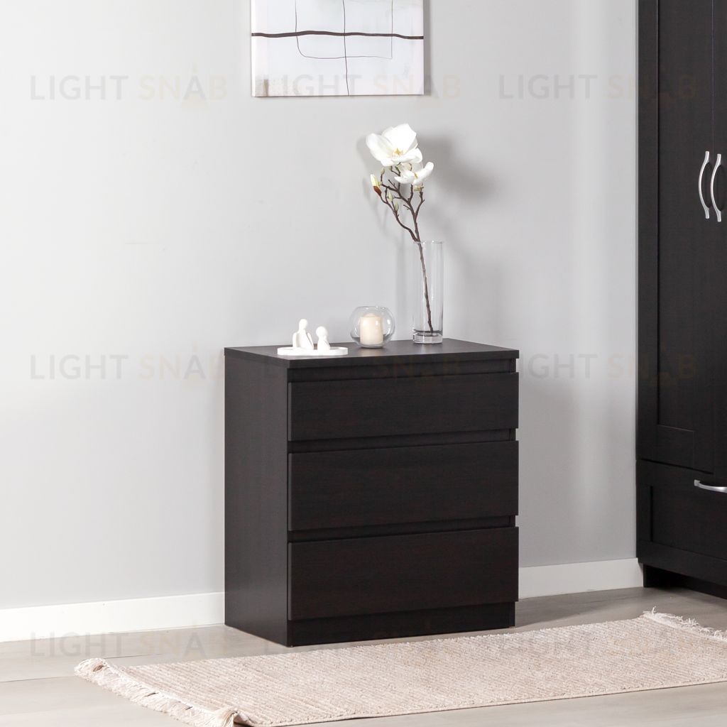 Комод КАСТОР с тремя ящиками, цвет Дуб Венге 2.03.02.060.5