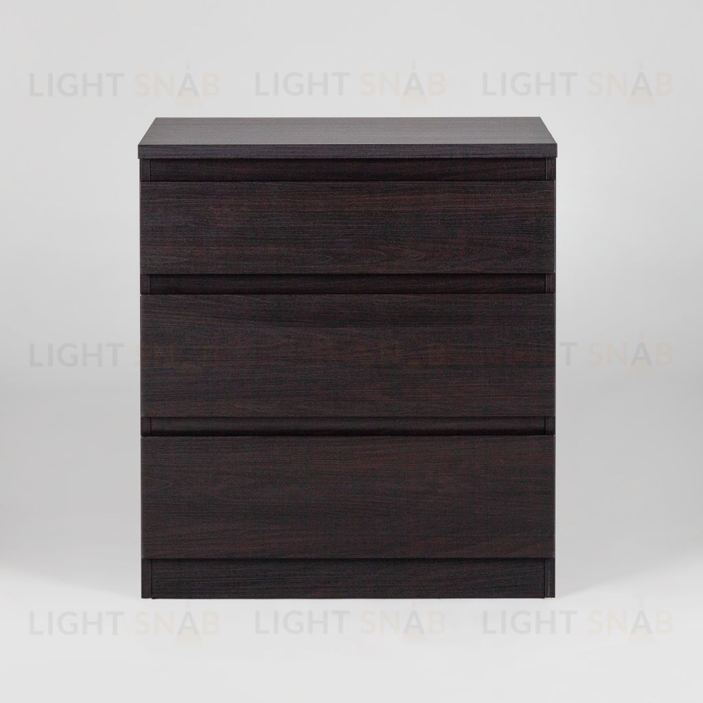 Комод КАСТОР с тремя ящиками, цвет Дуб Венге 2.03.02.060.5