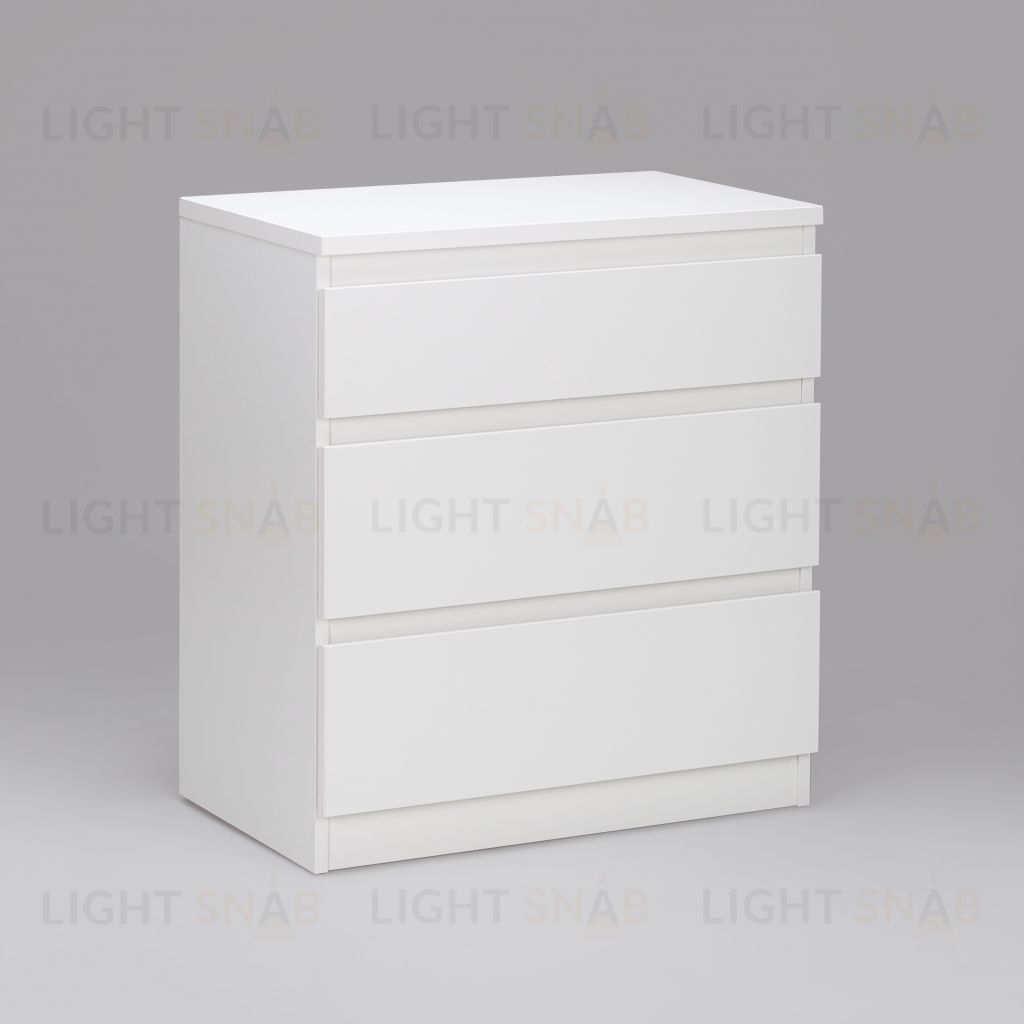Комод КАСТОР с тремя ящиками, цвет белый 2.03.02.060.1